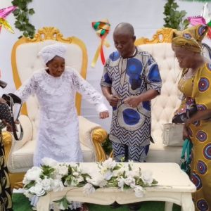 How Akagburuonye celebrated Christmas for her centenarian mother
